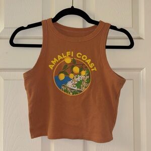 Target Brown Amalfi Coast Tank Top